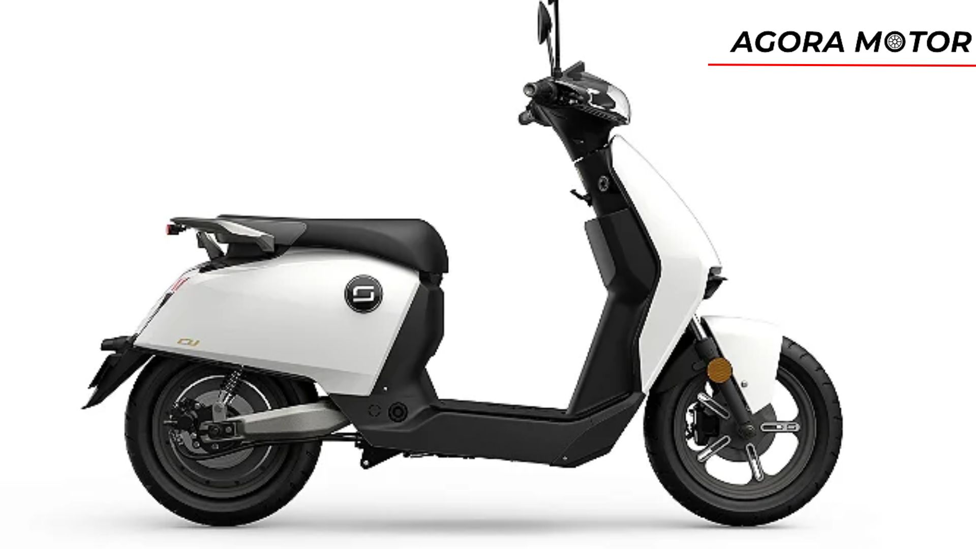 Super Soco CU branca.