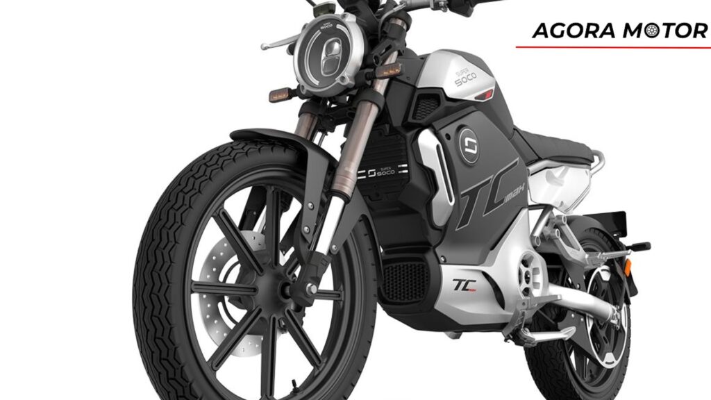 Frente da moto.