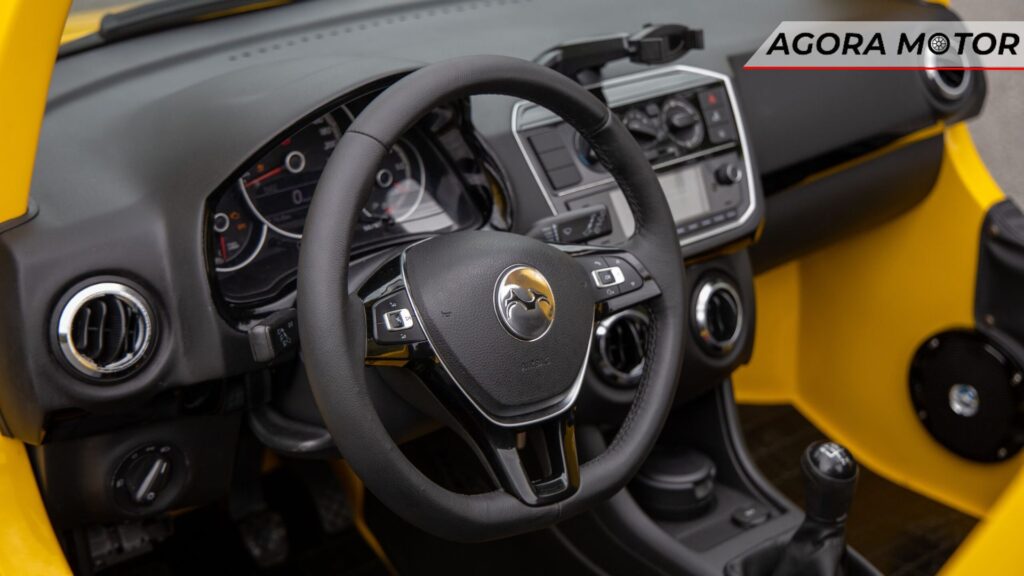 Painel moderno do Wake Cross.