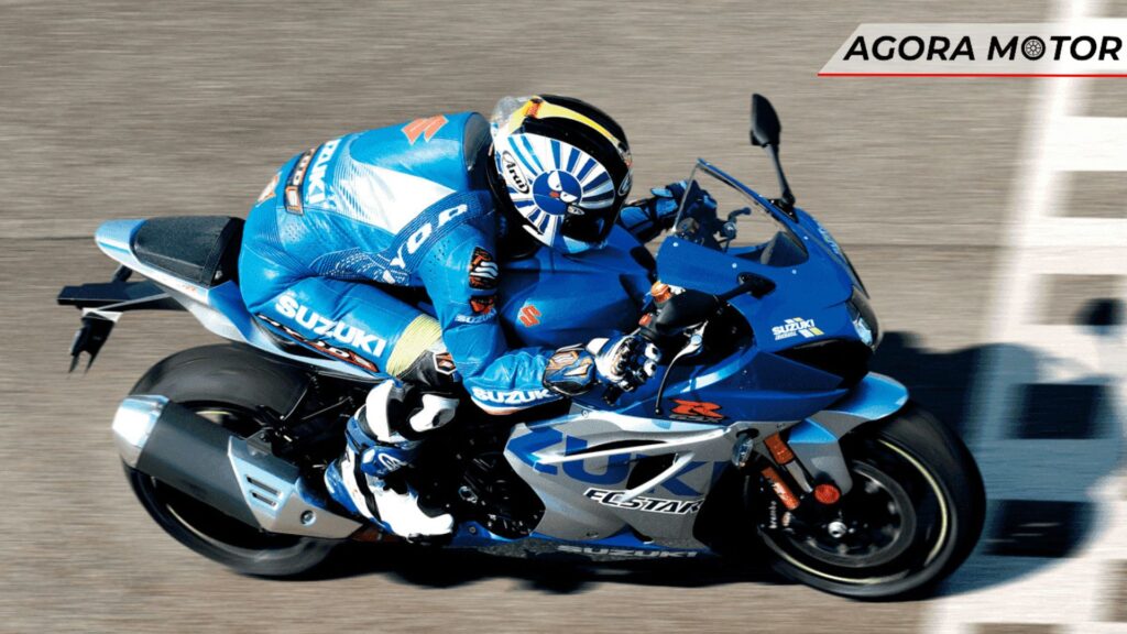 Lateral da GSX-R 1000 2024.