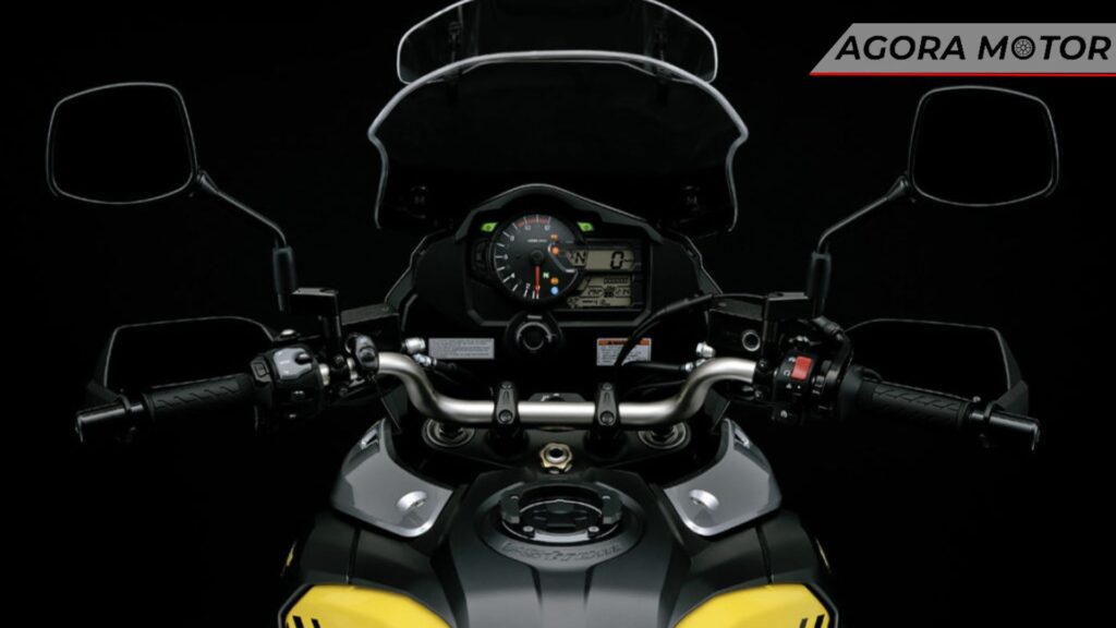 Painel da V-Strom 1000.