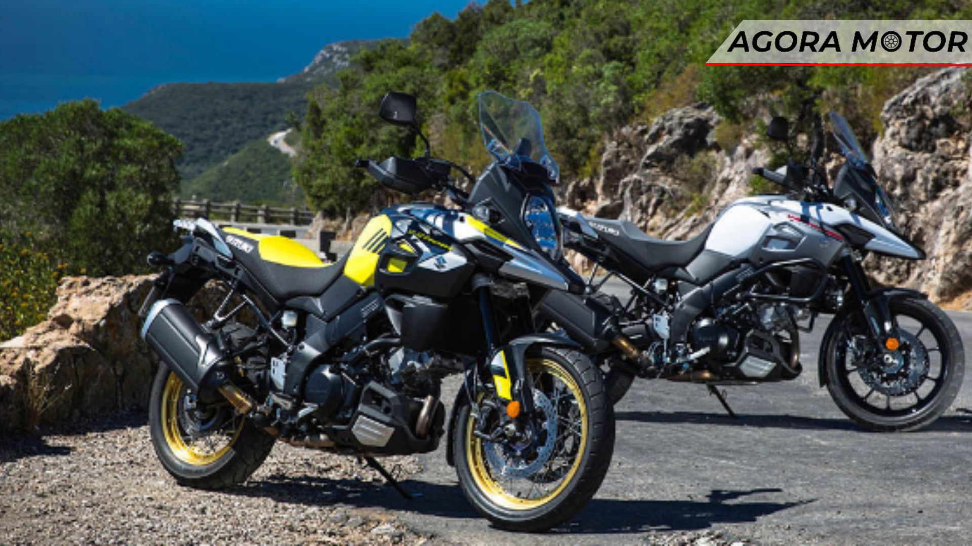 Lateral da V-Strom 1000 2024.