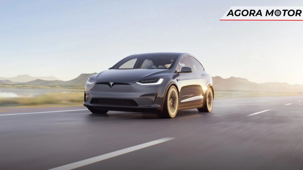 Frente do Model X 2024.