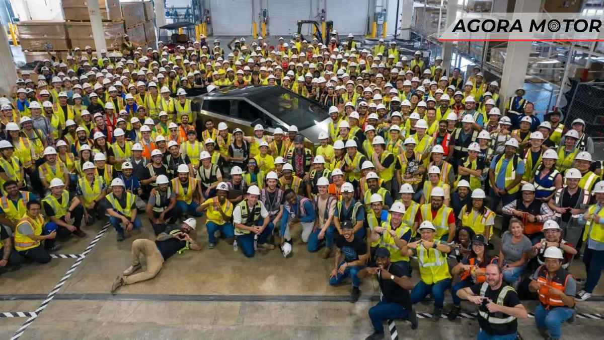 Tesla finalmente constrói o primeiro Cybertruck na Gigafactory Texas