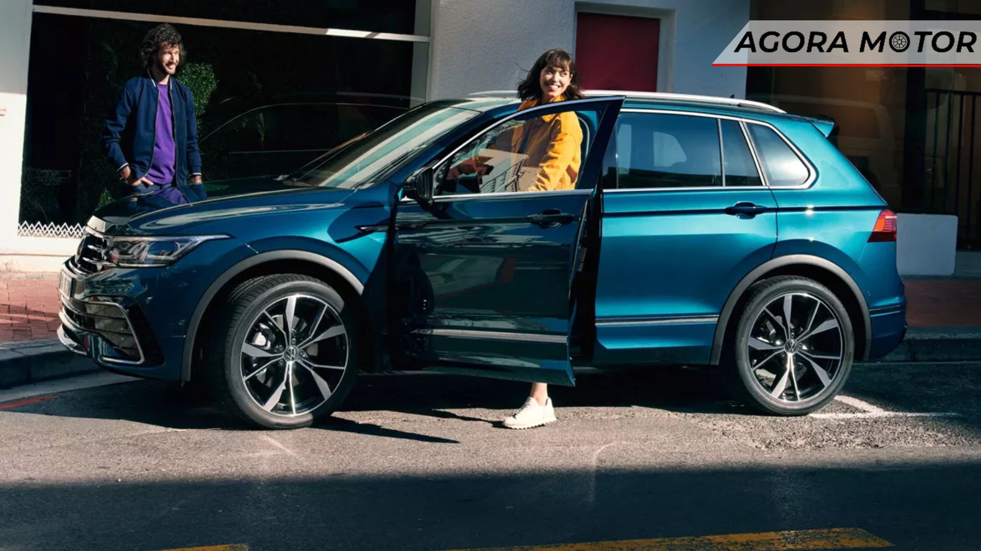 Lateral do VW Tiguan 2024.