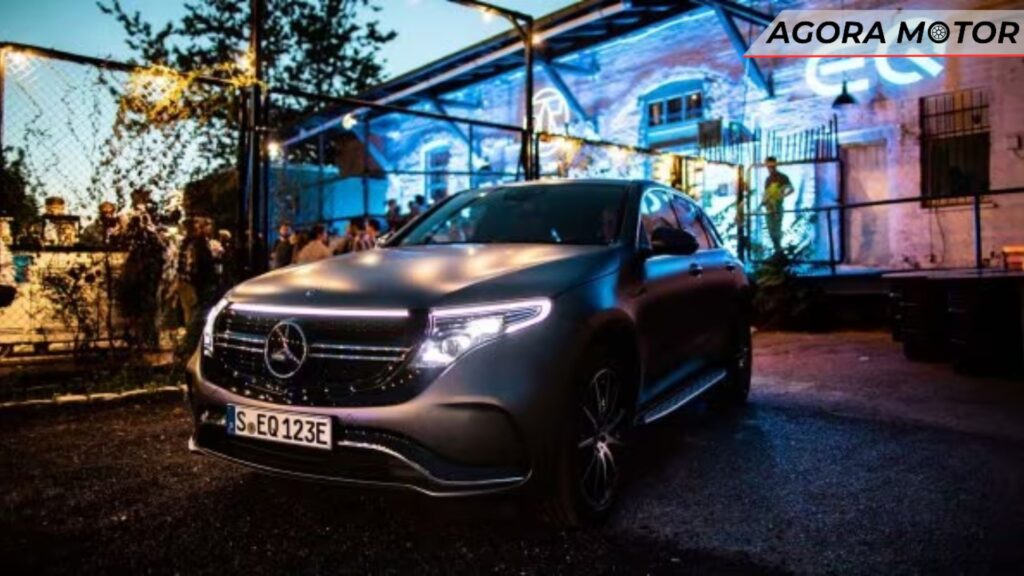 Foto panorâmica de um EQC 2024