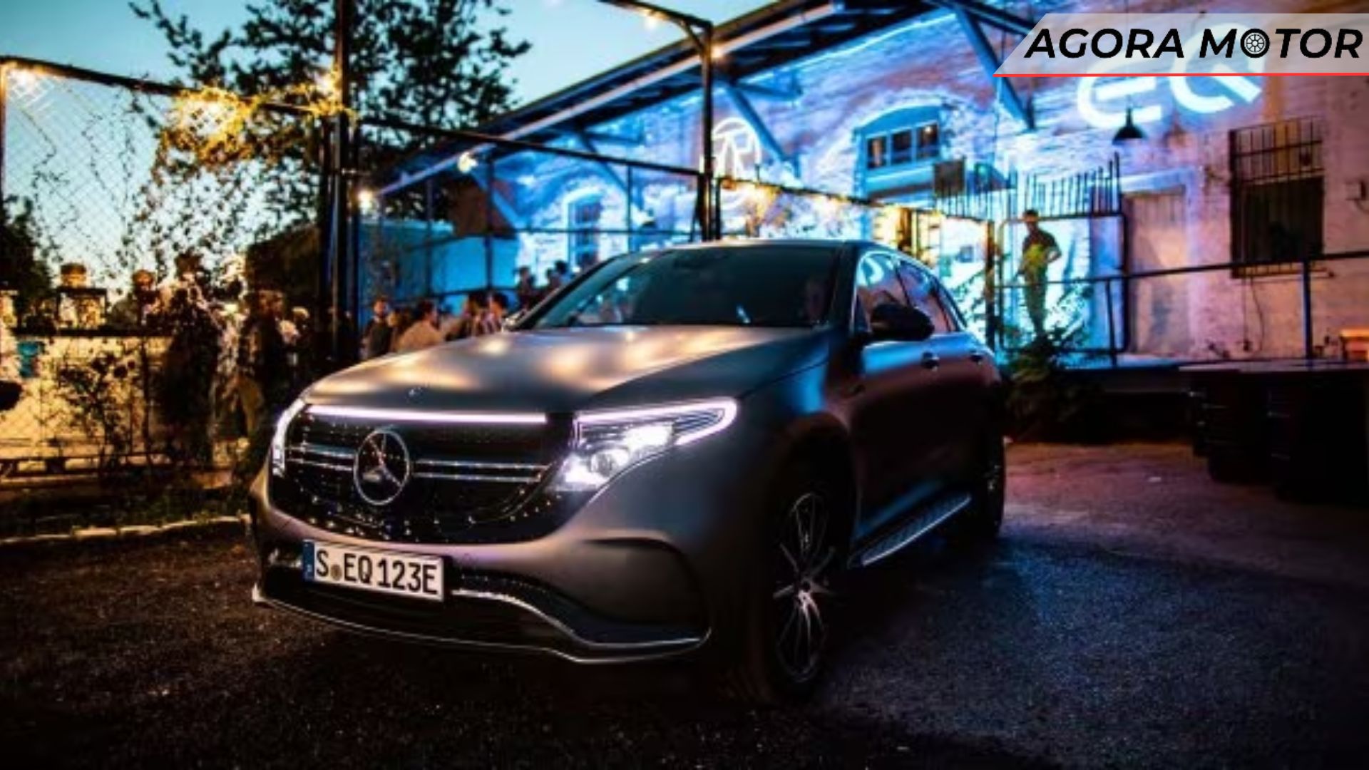 Foto panorâmica de um EQC 2024