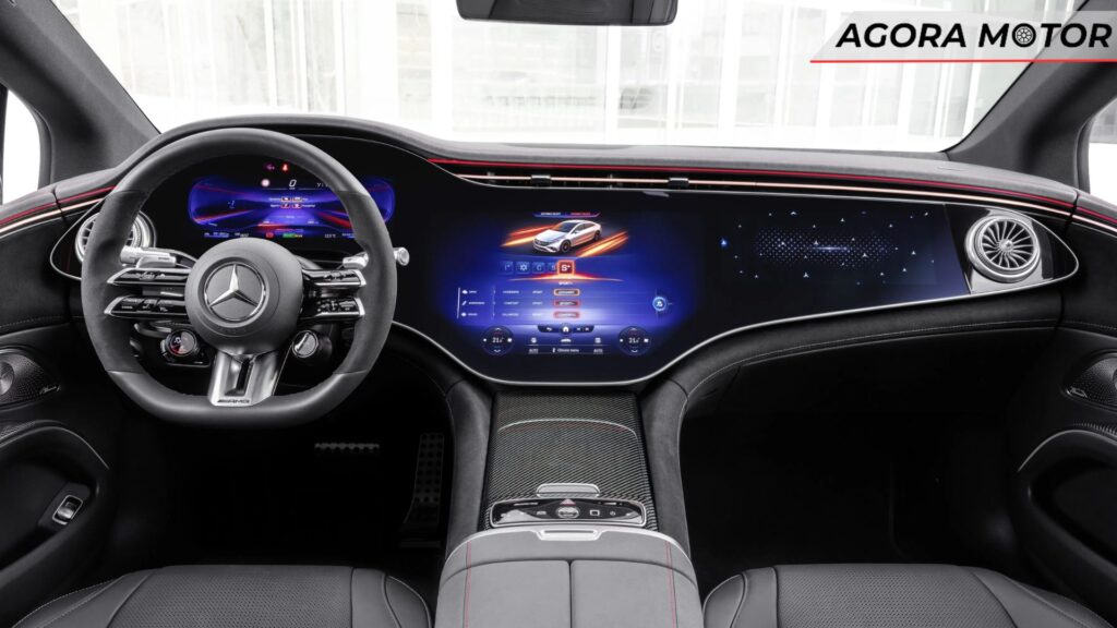 Interior de um EQS 2024