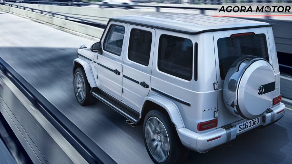 Foto traseira de um G-63 2024