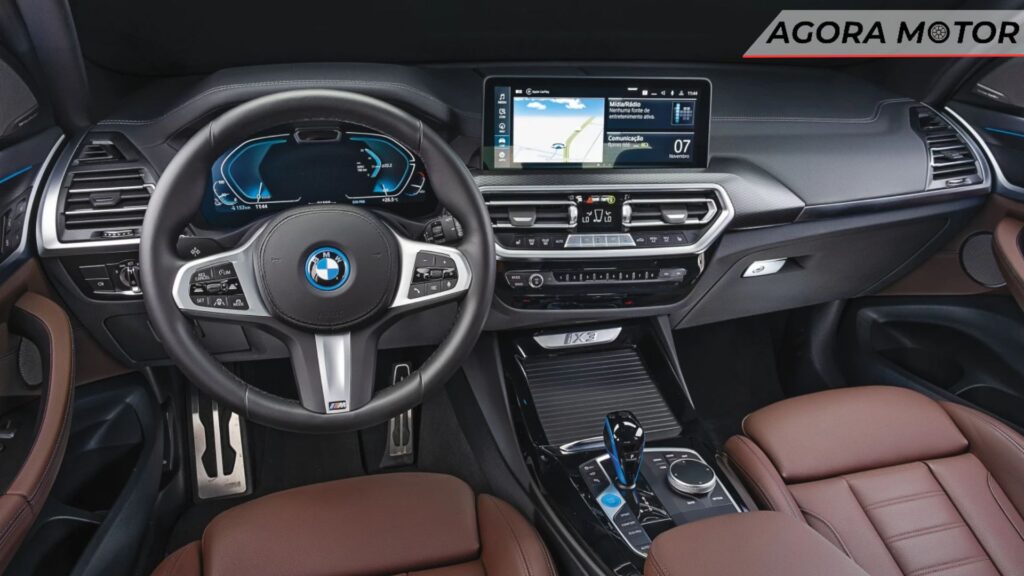Interior de um iX3 2024