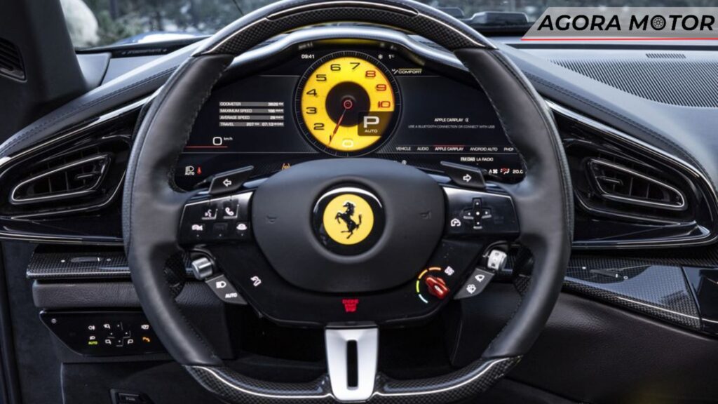 Volante do Ferrari Purosangue 2024