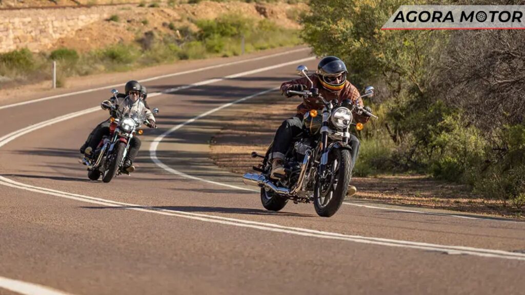 Super Meteor 650 2024 em movimento