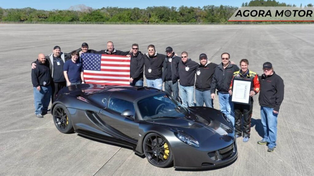 6 - Hennessey Venom GT – 435 km/h.