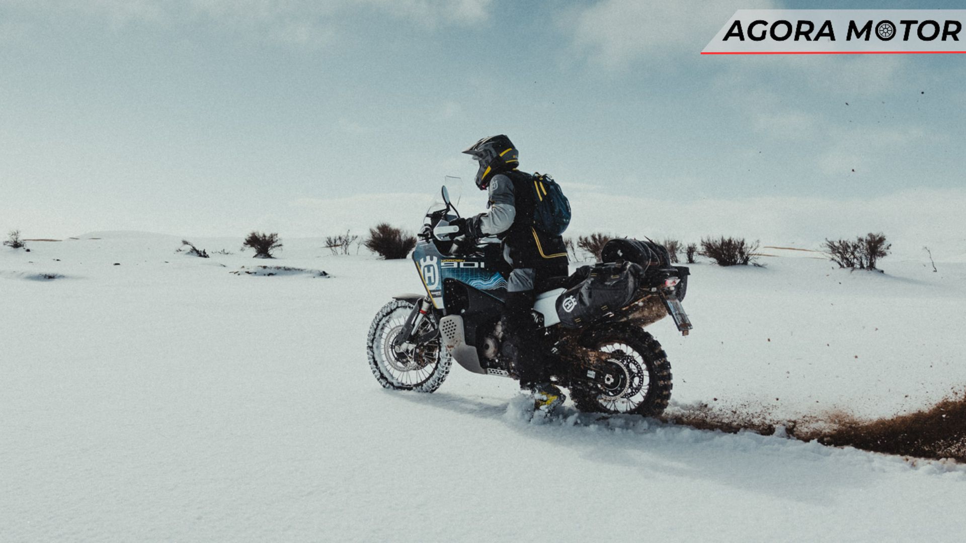 Uma Norden 901 2024 na neve