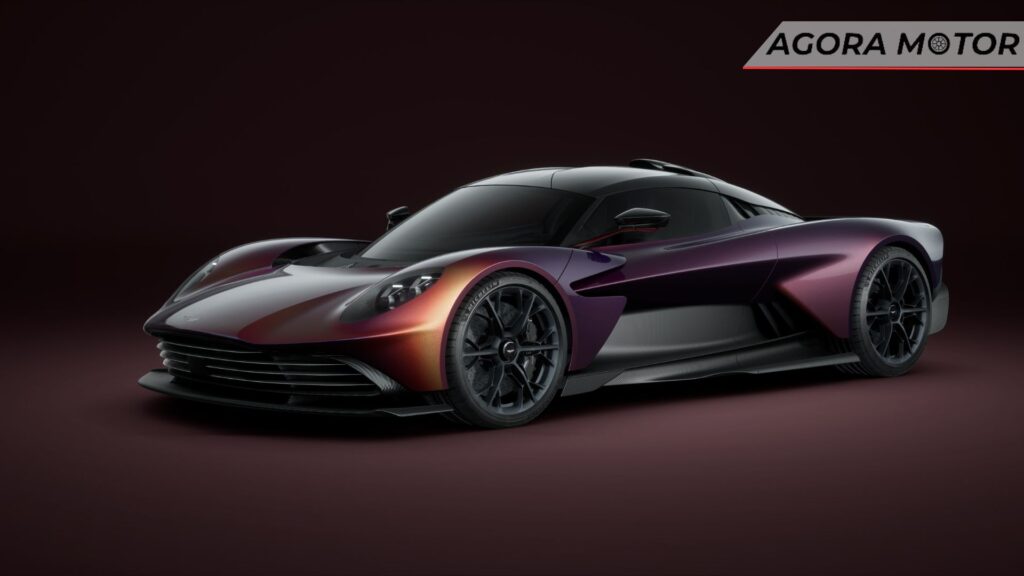 Aston Martin Valhalla 2024 roxo.