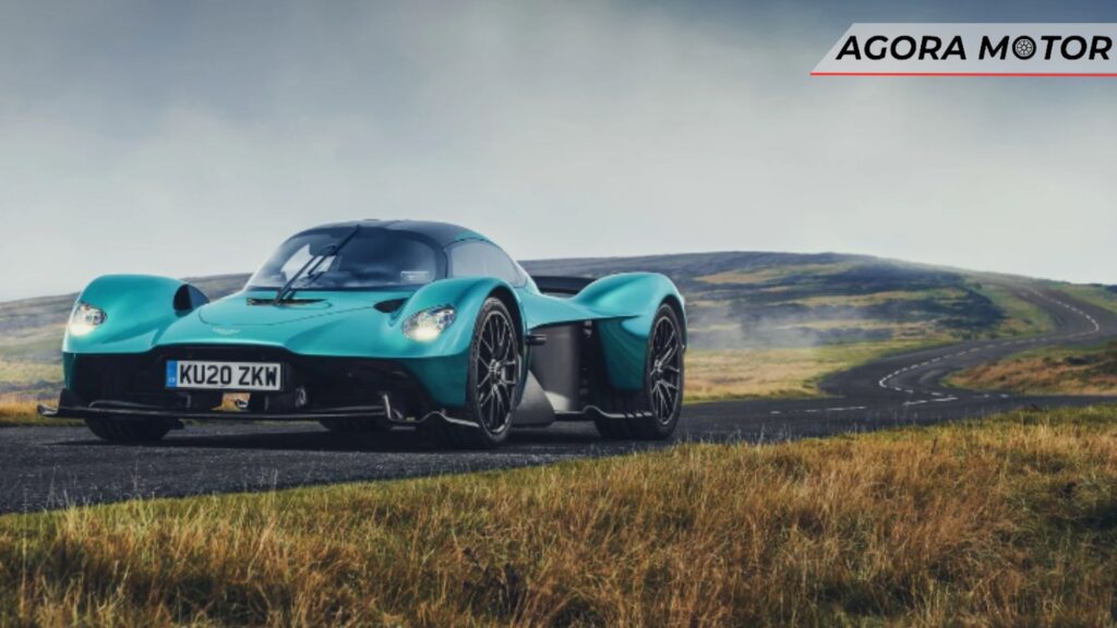 Frente do Aston Martin Valkyrie 2024.