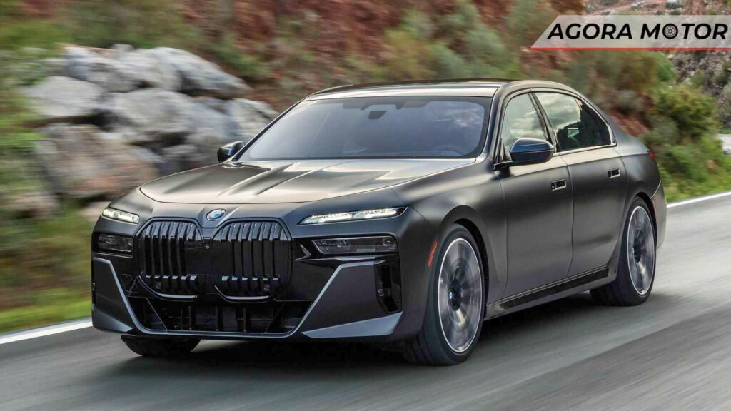 Visual da BMW Serie 7.