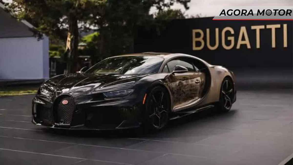Bugatti Chiron Golden Era recebe emblema de ouro genuíno pela primeira vez!