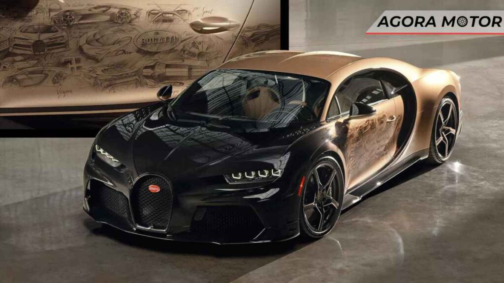 Bugatti Chiron Super Sport Golden Era é um especial, único e tem uma tatuagem cara!