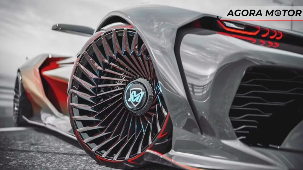 Chevrolet Corvette C9 em 2050.