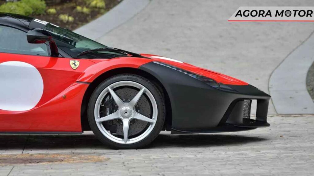 Detalhes do exterior do LaFerrari: pintura e rodas