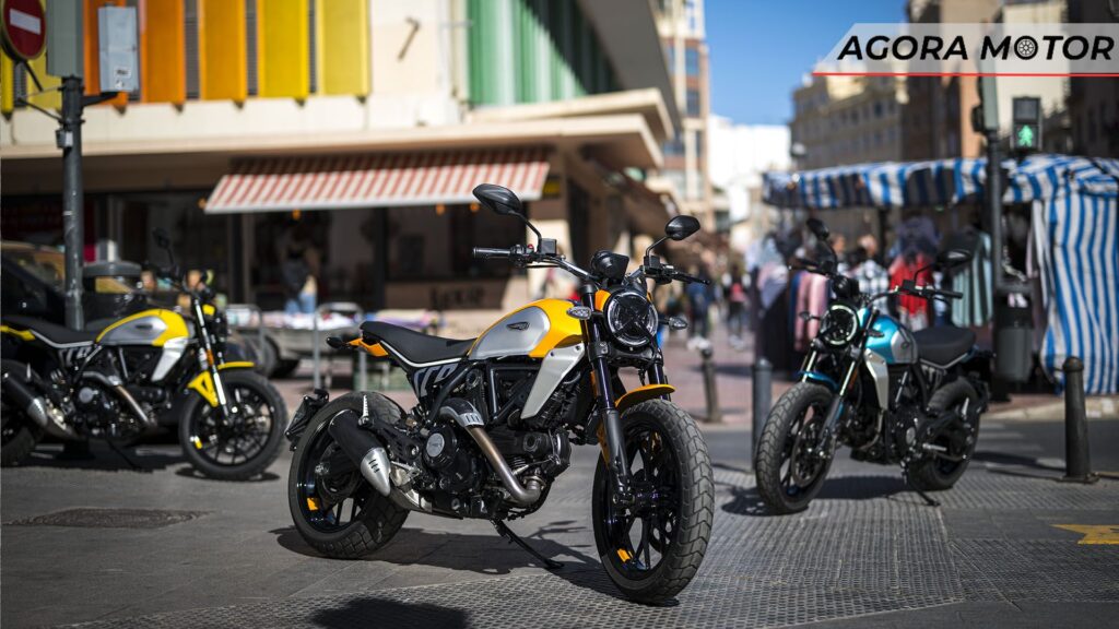 Visual da Scrambler Icon 2024.