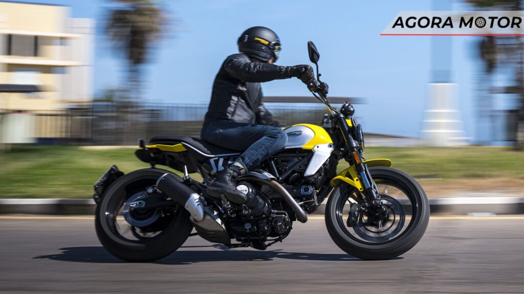Lateral da Scrambler Icon 2024.