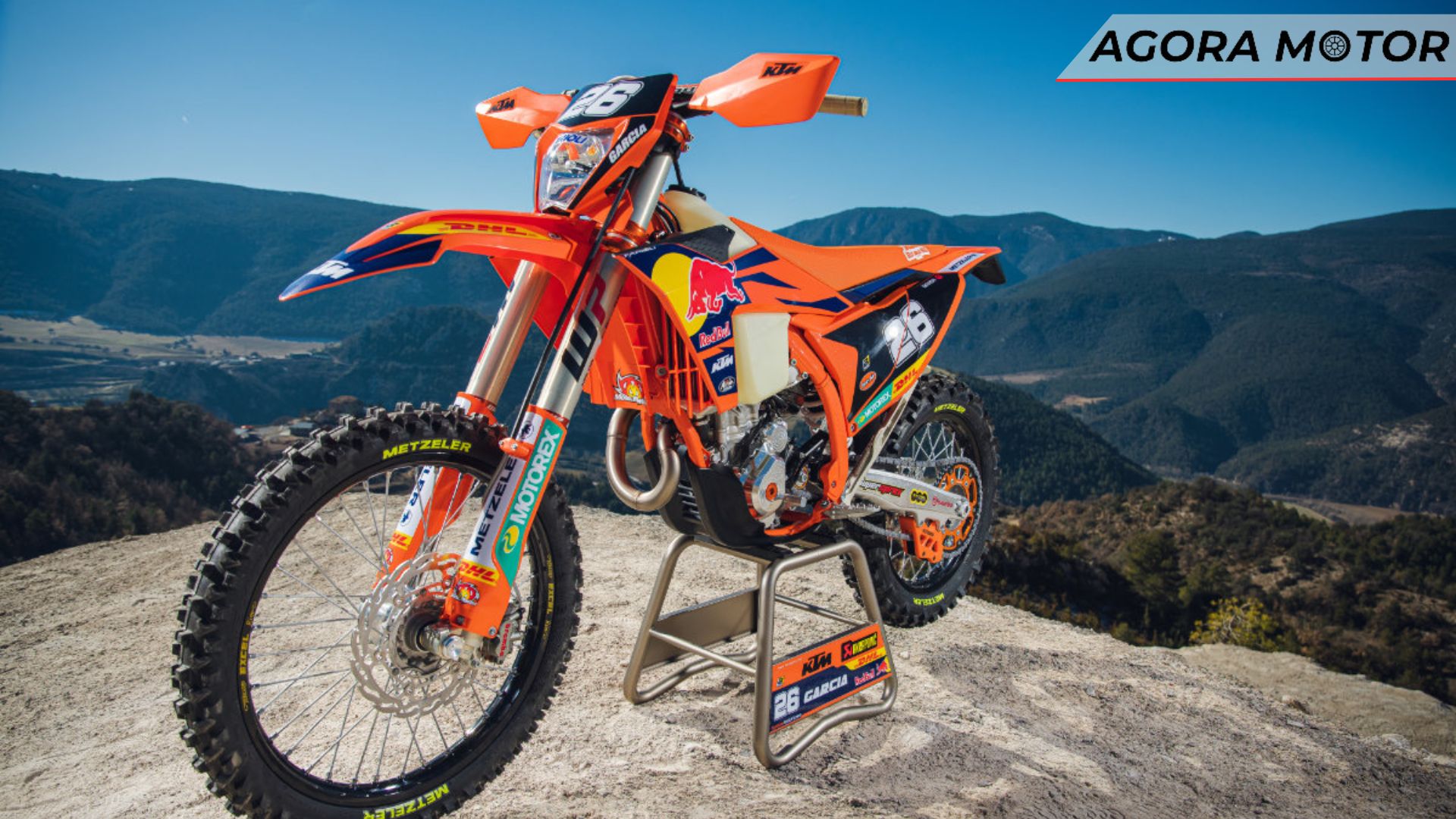 Detlahes de uma EXC-F 250 2024