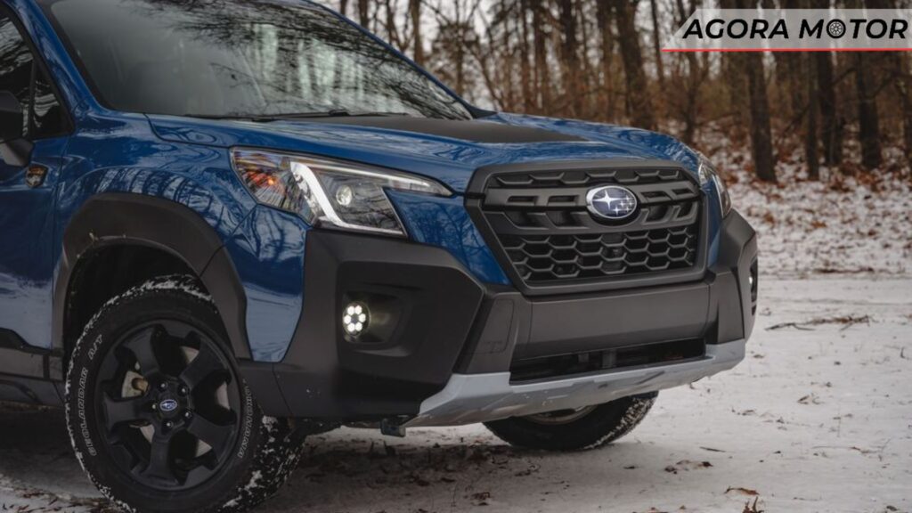 Foto frontal de um Forester 2024