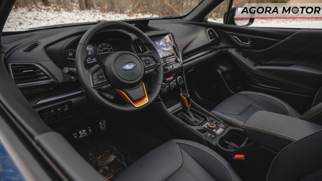 Interior de um Forester 2024