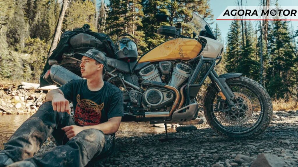 Lateral da H-D Pan America 2024.