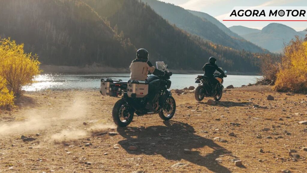 Moto no off-road.
