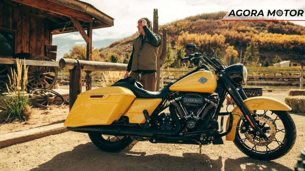 Lateral da Road King Special 2024.