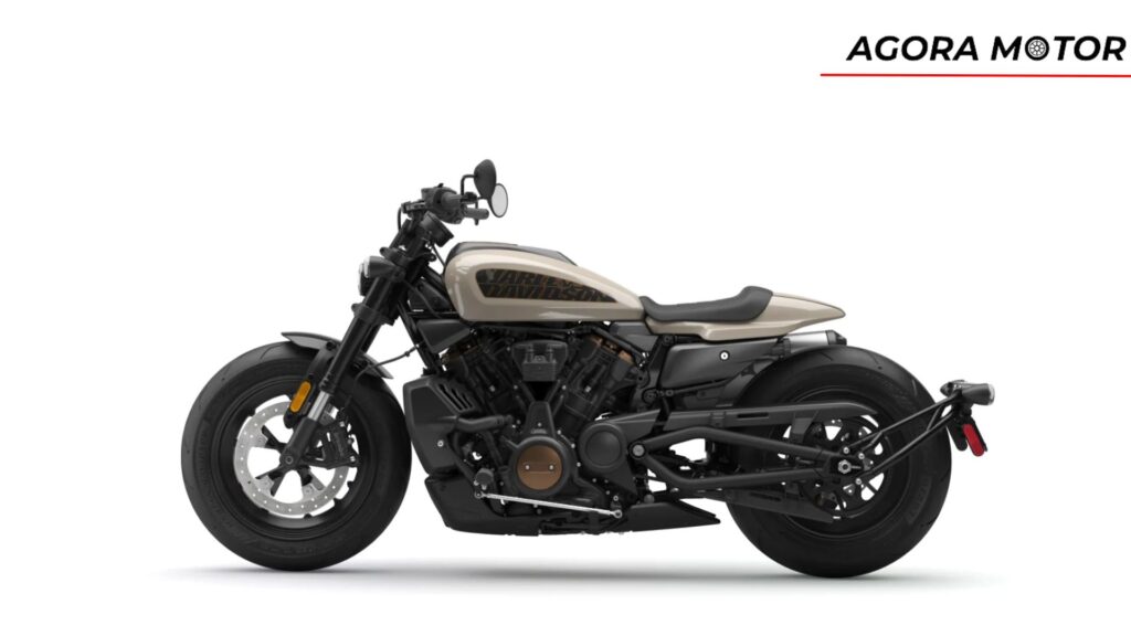 Lateral da Sportster S 2024.