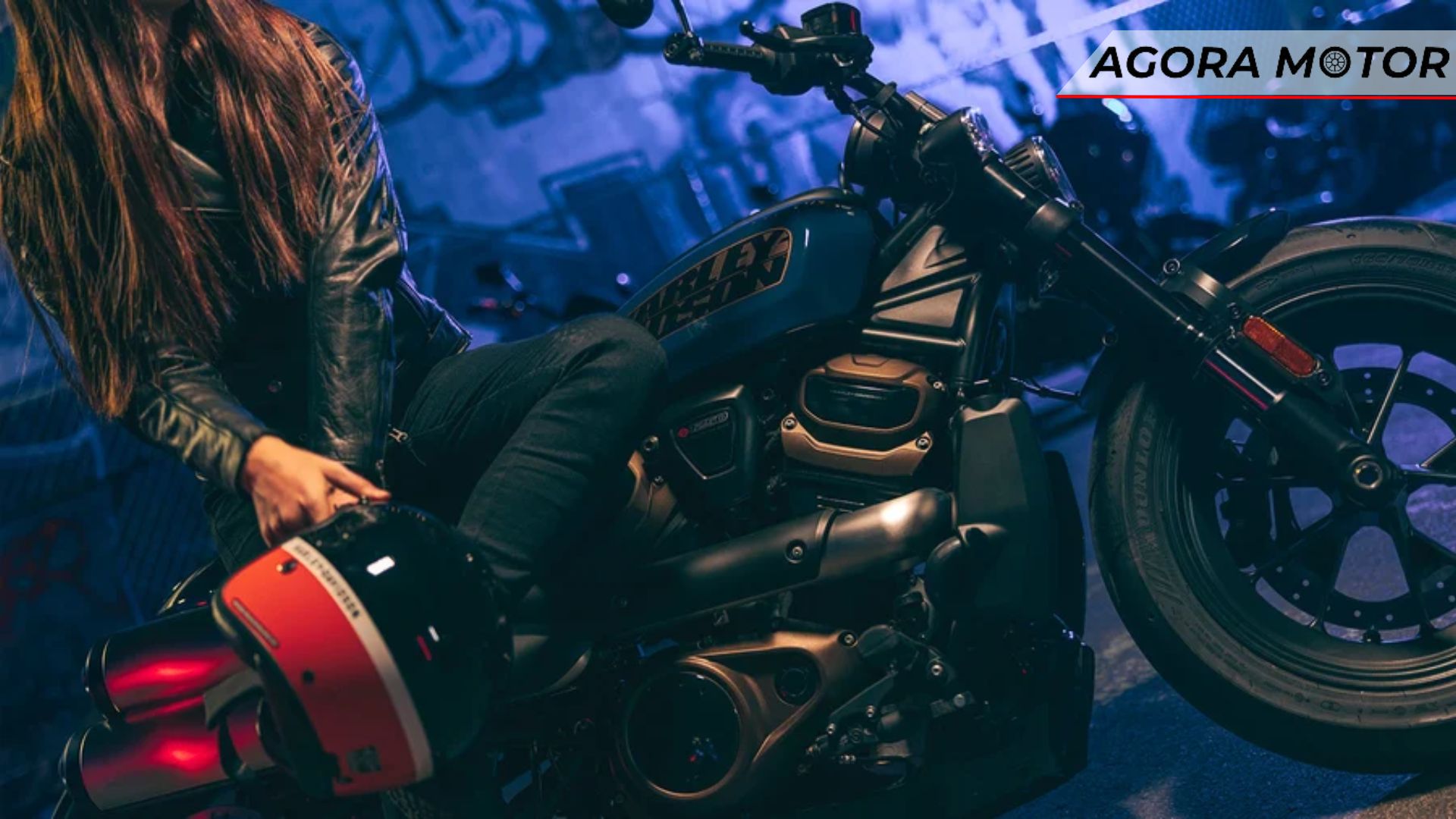 Lateral da Sportster S 2024.