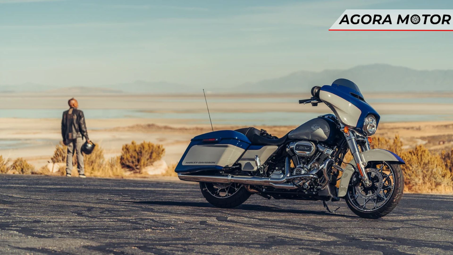 Lateral da Street Glide Special 2024.