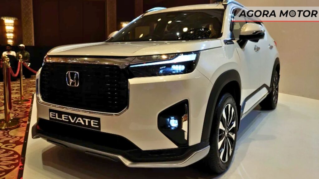 Honda Elevate 2024 na cor branca.