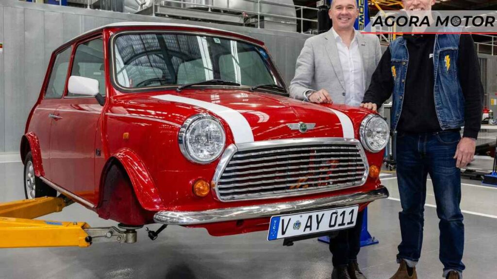 Mini converte modelo clássico em EV sem adicionar peso!