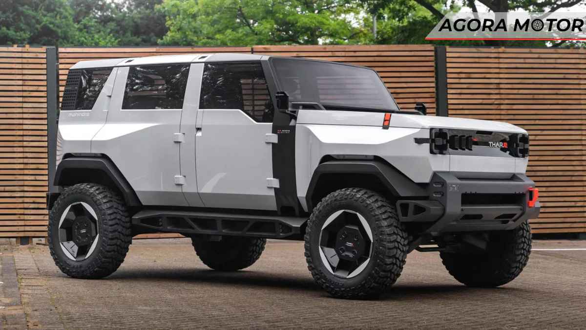O Thar.e Concept da Mahindra é uma alternativa elétrica ao Jeep Wrangler!