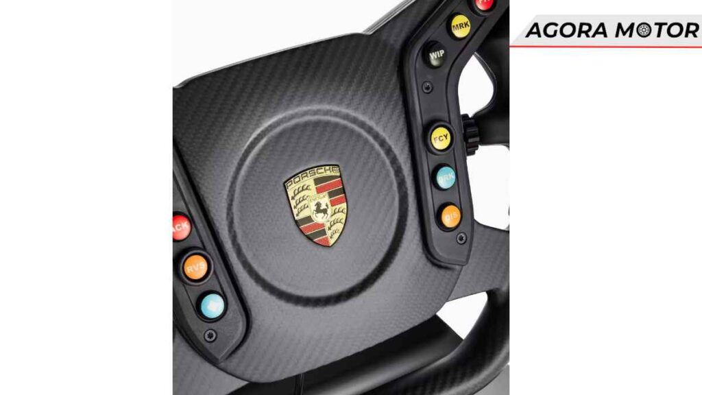 O verdadeiro volante GT3 Cup da Porsche para jogadores de PC custa tanto quanto um belo carro usado!