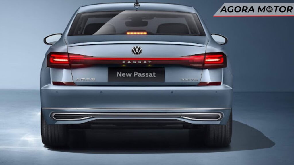 Traseira de um Passat em 2024