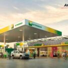 Posto de gasolina Petrobrás.
