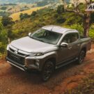 Picape da Mitsubishi com desconto.