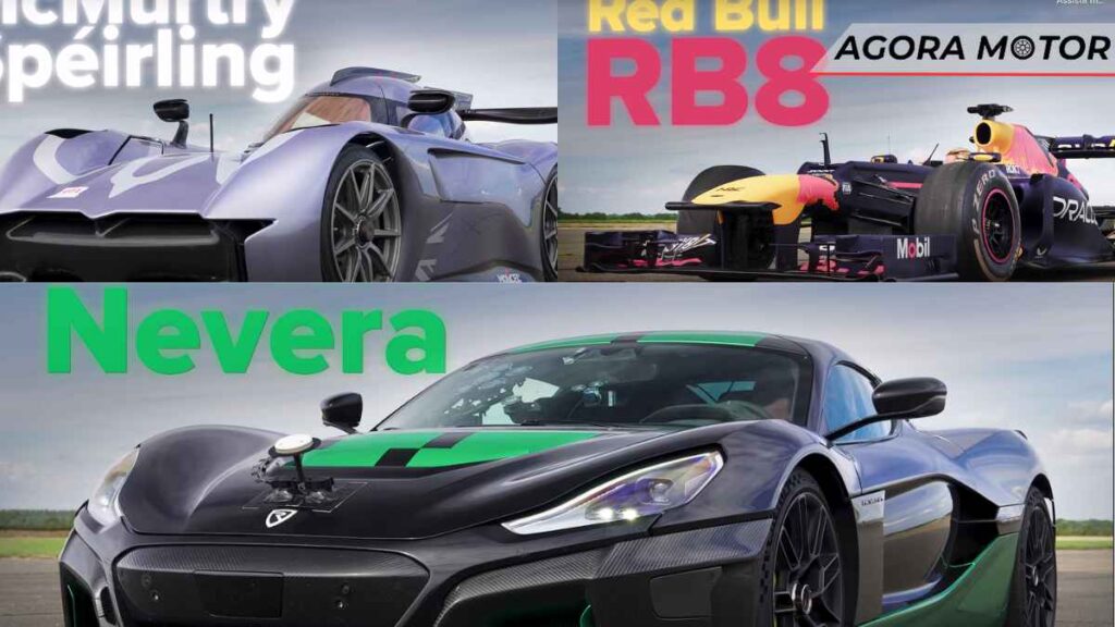 Rimac Nevera corre com McMurtry Speirling e um F1 em corrida de arrancada! Veja o vídeo!