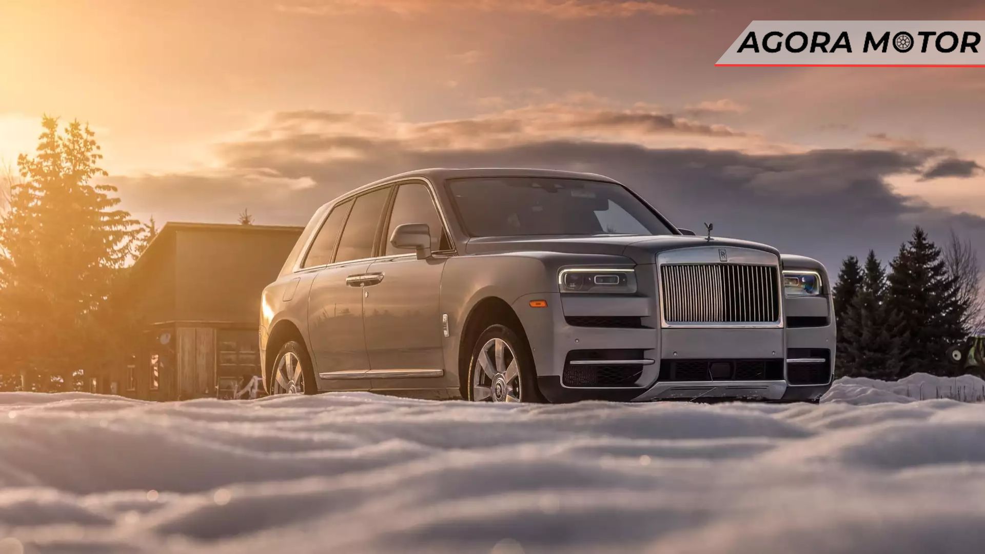 Frente do Rolls-Royce Cullinan 2024.