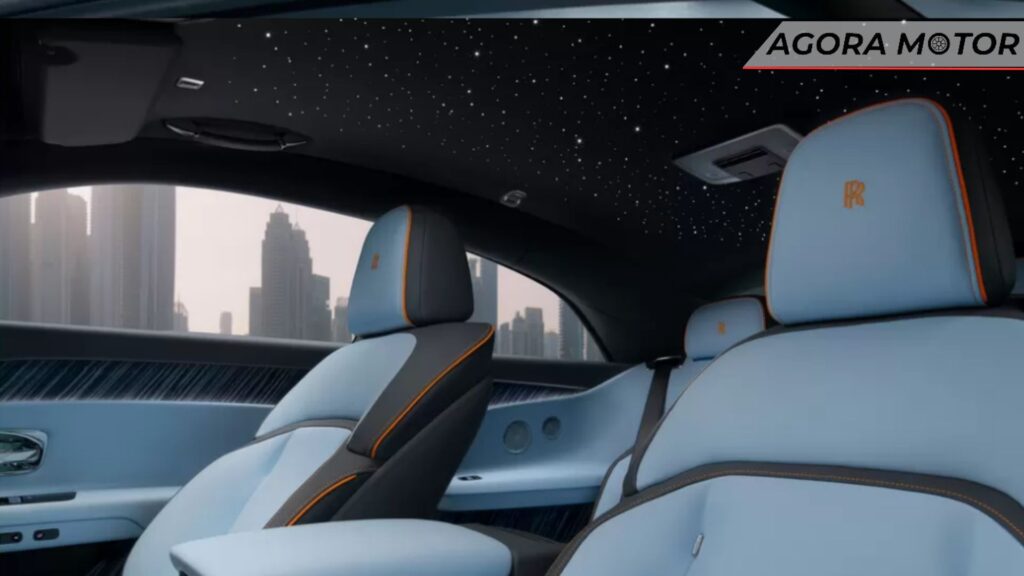 Teto do Rolls-Royce Spectre 2024.