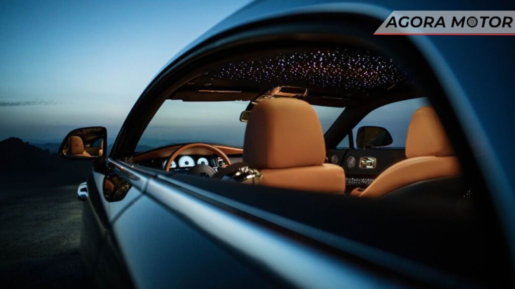 Detalhes do Rolls-Royce Wraith.