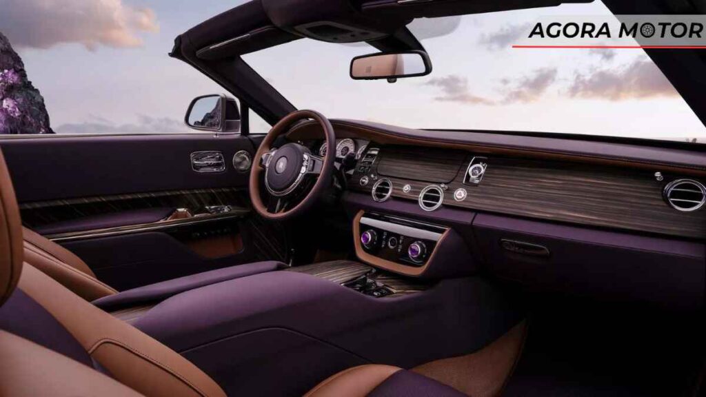 Rolls-Royce cria deck de revestimento de madeira aerodinamicamente funcional em Amethyst Droptail