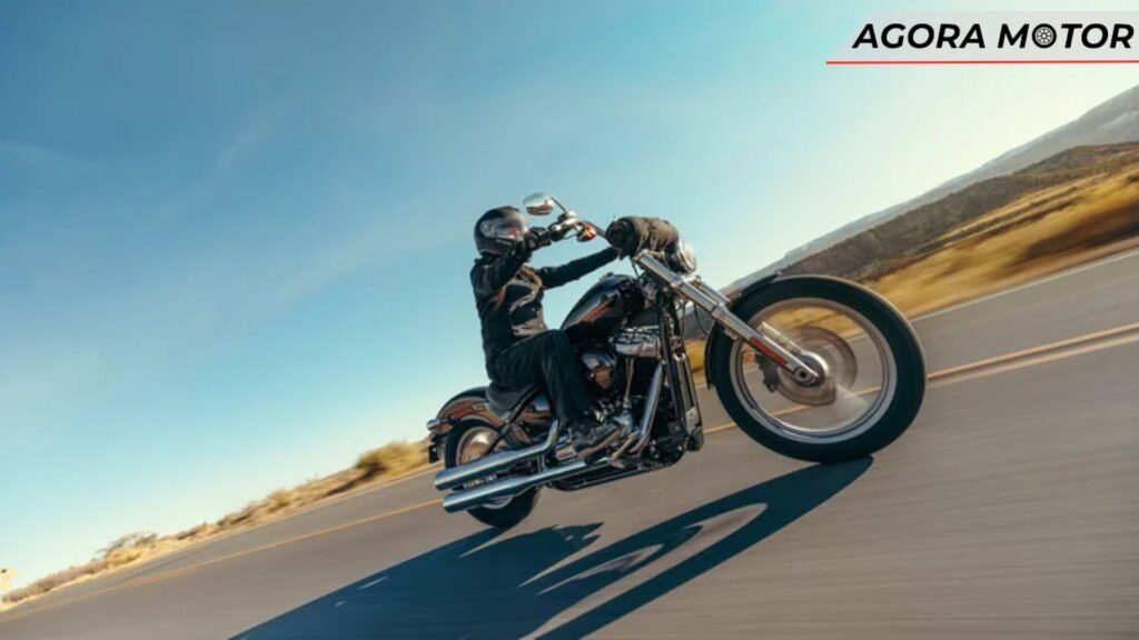 Softail 2024 em movimento