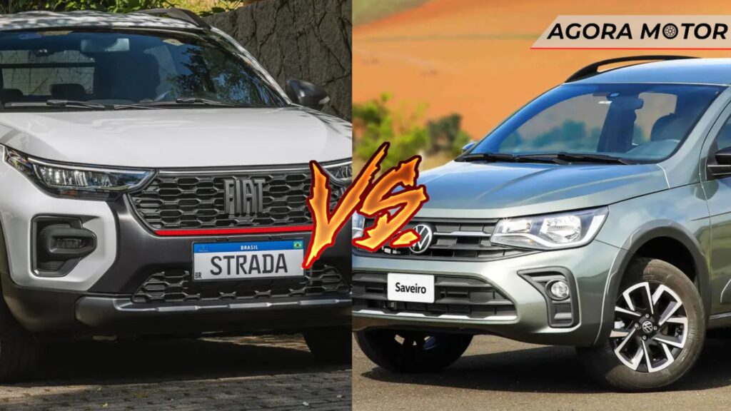 Saveiro vs Strada.